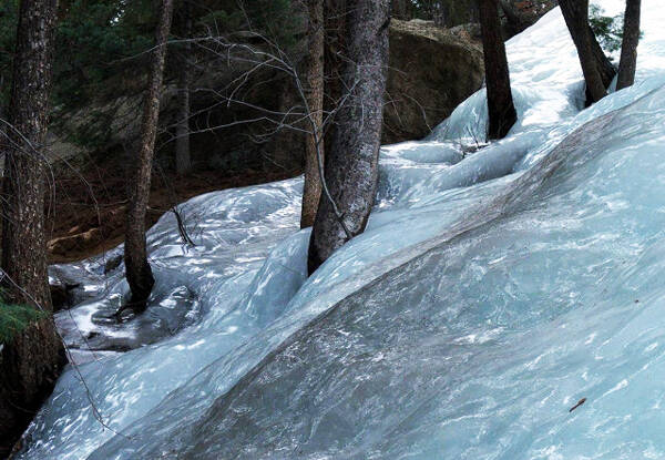perierga.gr - Ένα σπάνιο παγωμένο ποτάμι στη Ρωσία!