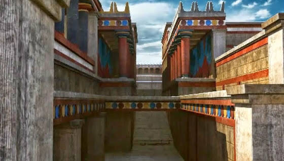 Το Παλάτι της Κνωσού σε 3D Βίντεο