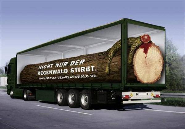 Εντυπωσιακές διαφημίσεις σε φορτηγά που ξεπερνούν κάθε φαντασία