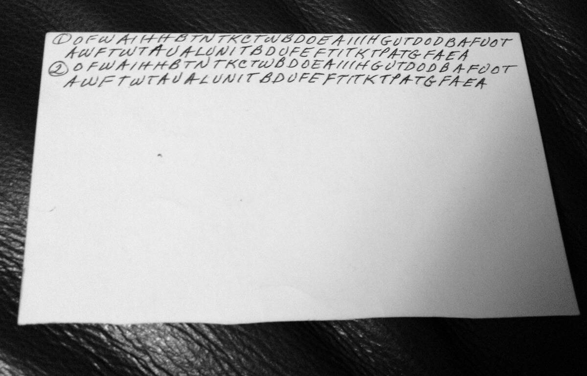 Γιαγιά πέθανε και άφησε στους δικούς της αυτό το ακατανόητο σημείωμα – Κάποιος επιτέλους έσπασε τον κώδικα και βρήκε τι σημαίνει!