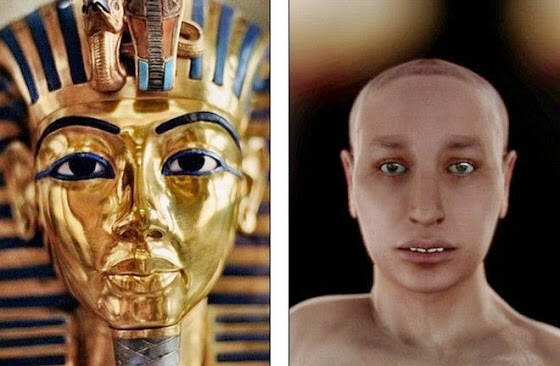 Δείτε το πραγματικό πρόσωπο του Φαραώ Τουταγχαμών