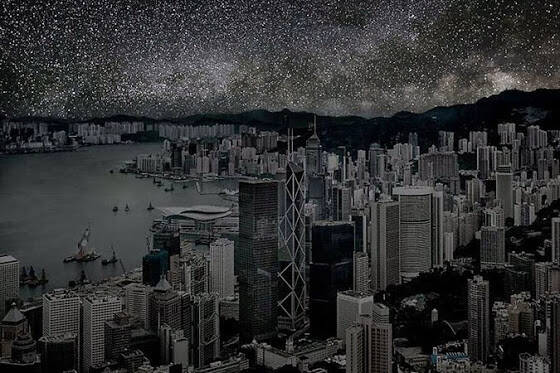 Εκπληκτικές φωτογραφίες: Πως θα ήταν οι μεγάλες πόλεις χωρίς ηλεκτρισμό;