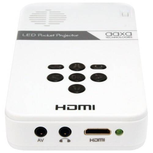 A handy mini projector that can connect to any Apple or Android mobile device.